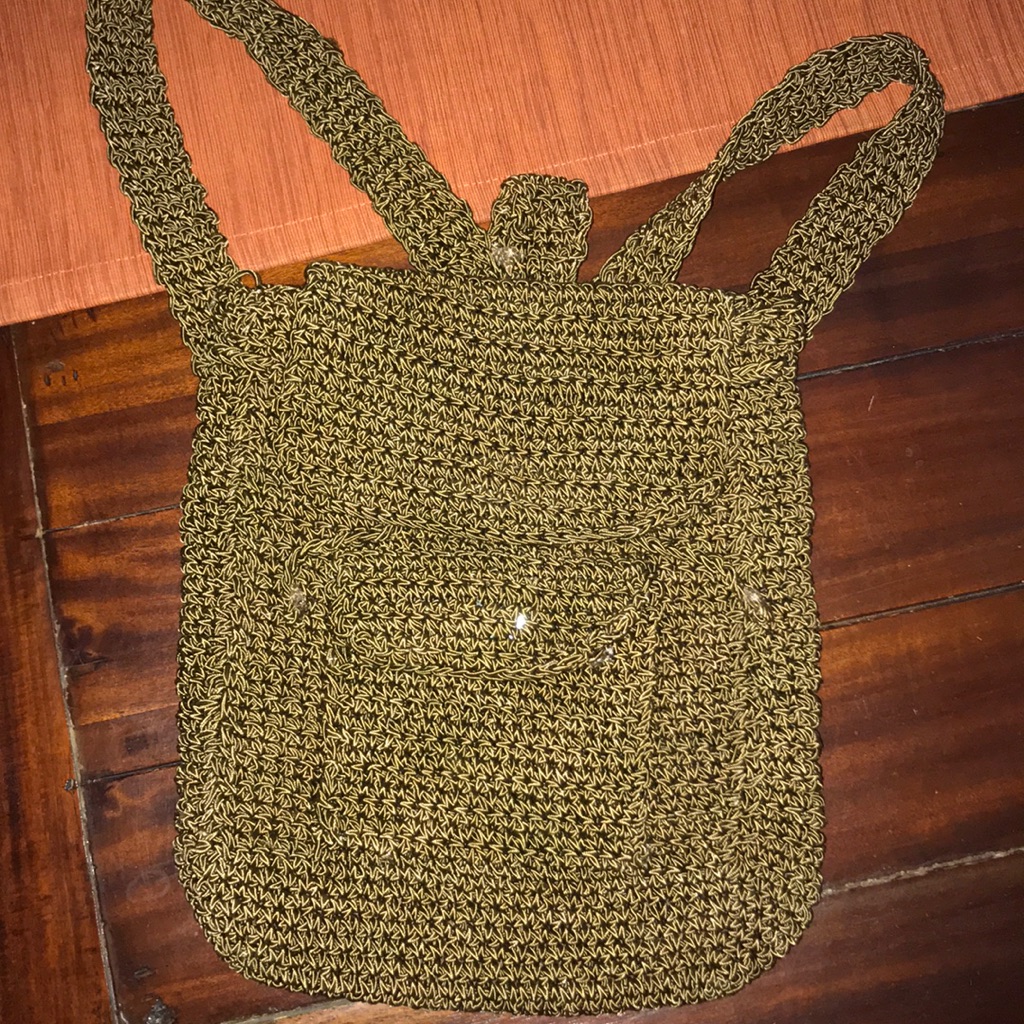 Crocheted Backpack